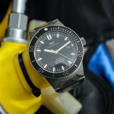 orologi iwc usati gst|The Collector's Corner: The GST Aquatimer 2000, IWC's 1990s .